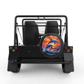 WILD DOLPHINS BLACK CARBON FIBER TIRE COVER FOR MOKE