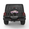 WILD SPIRIT PEARL  WHITE CARBON FIBER TIRE COVER