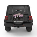 WILD SPIRIT BLACK CARBON FIBER TIRE COVER