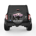 WILD SPIRIT BLACK CARBON FIBER TIRE COVER