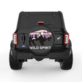 WILD SPIRIT BLACK TIRE COVER