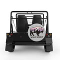WILD SPIRIT SILVER CARBON FIBER TIRE COVER FOR MOKE