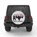WILD SPIRIT BLACK TIRE COVER