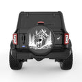 WILD STAG BLACK CARBON FIBER TIRE COVER