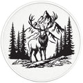 WILD STAG PEARL  WHITE CARBON FIBER TIRE COVER