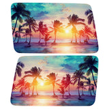 WINDY PALM BEACH SUNSET QUARTER WINDOW DRIVER & PASSENGER DECALS