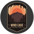 WIND CAVE BLACK CARBON FIBER TIRE COVER