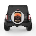 WIND CAVE SILVER CARBON FIBER TIRE COVER
