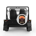 WIND CAVE WHITE CARBON FIBER TIRE COVER FOR MOKE