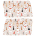 WINTER CHRISTMAS FOREST QUARTER WINDOW DRIVER & PASSENGER DECALS
