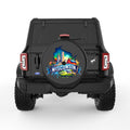 WISCONSIN BLACK TIRE COVER