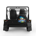 WISCONSIN BLACK TIRE COVER FOR MOKE