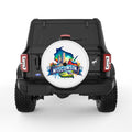 WISCONSIN WHITE TIRE COVER