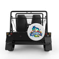 WISCONSIN WHITE TIRE COVER FOR MOKE