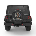 WITH GOD ALL THINGS ARE POSSIBLE