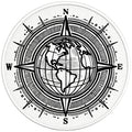WORLD COMPASS BLACK TIRE COVER