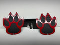 WOLF PAW FOOT PEGS FOR JEEP WRANGLER AND JEEP GLADIATOR in Red Color
