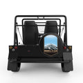 WRANGELL- ST. ELIAS BLACK TIRE COVER FOR MOKE