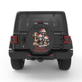 WALKING IN A WEENIE WONDERLAND PEARL  WHITE CARBON FIBER TIRE COVER