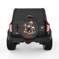 WALKING IN A WEENIE WONDERLAND BLACK TIRE COVER