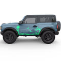 WAVE BEACH FULL SIDE SIDE GRAPHIC DECAL FITS 2021+ FORD BRONCO 2 DOOR
