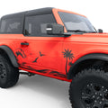 WAVE BEACH FULL SIDE BODY GRAPHIC DECAL FITS 2023 FORD BRONCO 2 DOOR