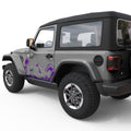 WAVE - BEACH FULL SIDE DOOR DECAL FITS 2018+ JEEP WRANGLER 2 DOOR JLU
