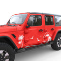 WAVE - BEACH FULL SIDE BODY GRAPHIC DECAL FITS 2018+ JEEP WRANGLER 4 DOOR JLU