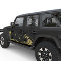 WAVE - BEACH FULL SIDE DOOR DECAL FITS 2018+ JEEP WRANGLER 4 DOOR JLU