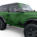 WAVE MOUNTAIN BODY GRAPHIC DECAL FITS 2023 FORD BRONCO 2 DOOR
