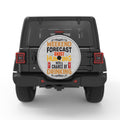 WEEKEND FORCAST HUNTING WHITE TIRE COVER