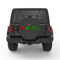 WILD FOREST SANTA SLEIGH PEARL  WHITE CARBON FIBER TIRE COVER