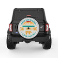 WORST CASE SCENARIO SILVER CARBON FIBER TIRE COVER
