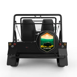 YELLOWSTONE BLACK TIRE COVER FOR MOKE