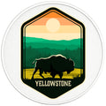 YELLOWSTONE BLACK TIRE COVER
