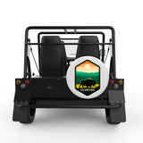 YELLOWSTONE WHITE TIRE COVER FOR MOKE
