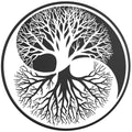 Ying Yang Tree Of Life