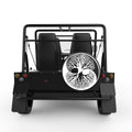 YING YANG TREE OF LIFE BLACK TIRE COVER FOR MOKE