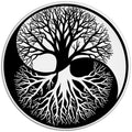 Ying Yang Tree Of Life