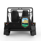 YOSEMITE BLACK TIRE COVER FOR MOKE