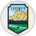 YOSEMITE NATIONAL PARK WHITE TIRE COVER
