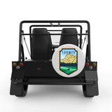 YOSEMITE WHITE CARBON FIBER TIRE COVER FOR MOKE