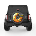 YOU ARE DRIVING ME GLAZY BLACK CARBON FIBER TIRE COVER