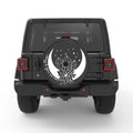 YOU ARE MADE OF MAGIC BLACK CARBON FIBER TIRE COVER