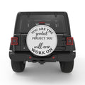 YOU ARE THE GREATEST PROJECT BLACK TIRE COVER