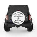 YOU ARE THE GREATEST PROJECT WHITE TIRE COVER