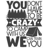 YOU DONT HAVE TO BE CRAZY