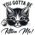 YOU GOTTA BE KITTEN ME