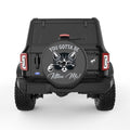 YOU GOTTA BE KITTEN ME BLACK CARBON FIBER TIRE COVER