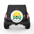 YOU MATTER WHITE TIRE COVER